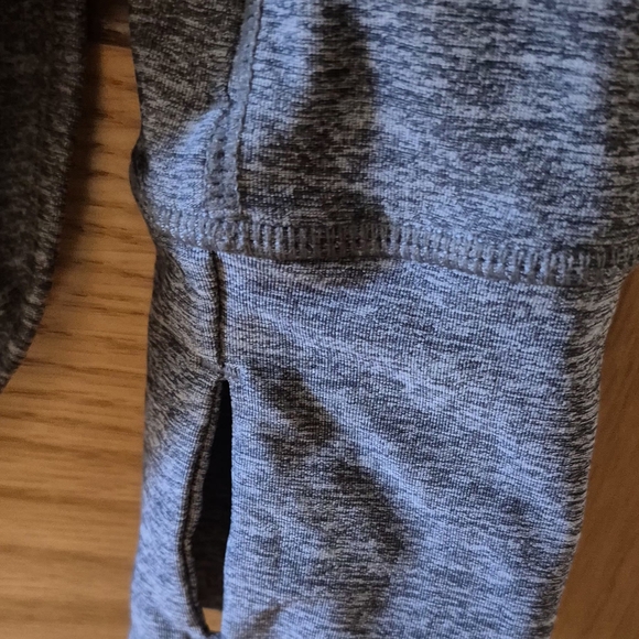 Athleta Women's XS Gray Pacifica Baja UPF Heather Full Zip Hooded Jacket EUC - Picture 6 of 12